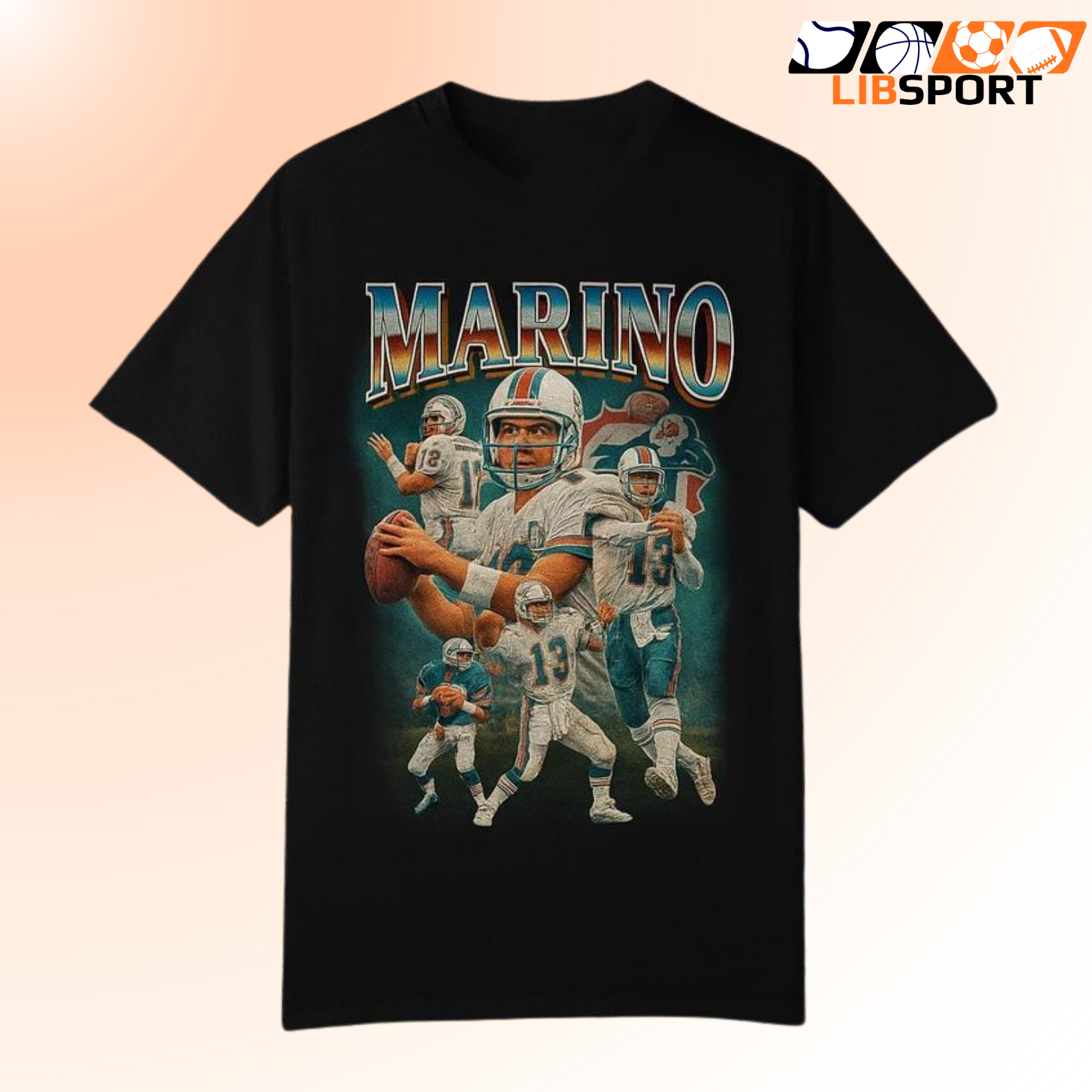 Dan Marino Shirt, Miami Dolphins Tee, Unisex T-Shirt